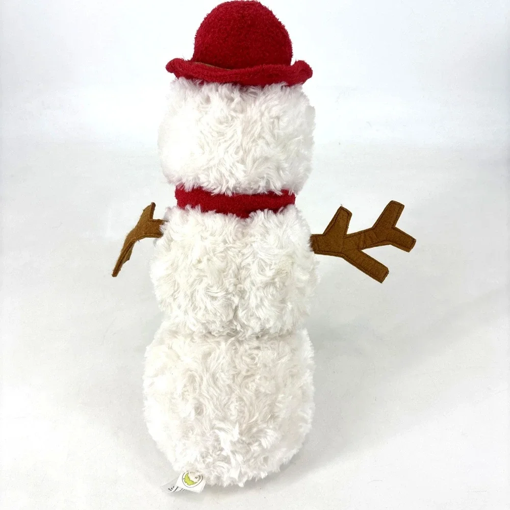 Animal Adventure Large‎ White Snowman Plush Toy 16